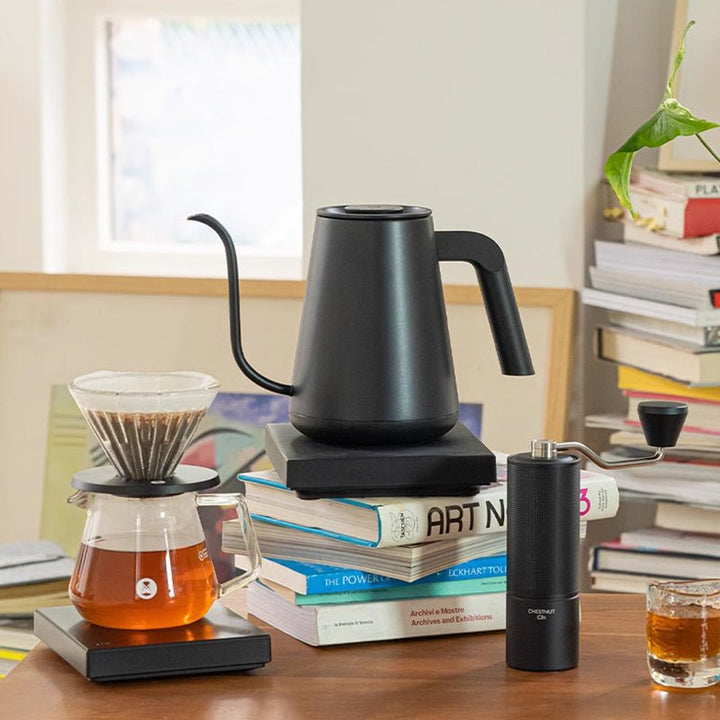 TIMEMORE FISH SMART PRO ELECTRIC POUR OVER KETTLE - BLACK 900ML - Choose Coffee