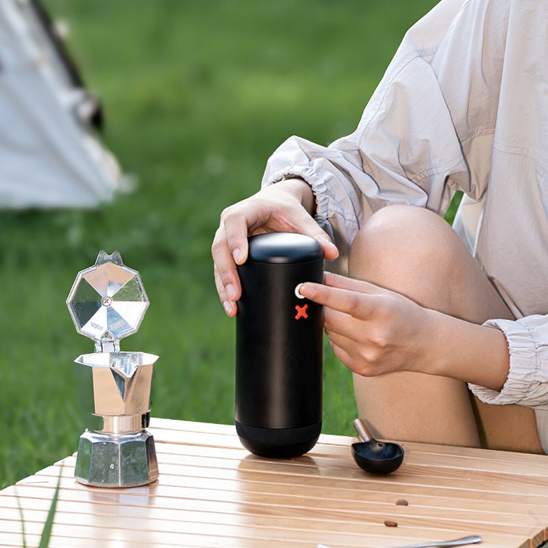 TIMEMORE NUTTII PORTABLE ELECTRIC GRINDER - BLACK - Choose Coffee