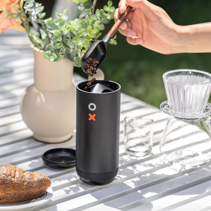 TIMEMORE NUTTII PORTABLE ELECTRIC GRINDER - BLACK - Choose Coffee