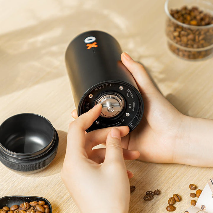 TIMEMORE NUTTII PORTABLE ELECTRIC GRINDER - BLACK - Choose Coffee