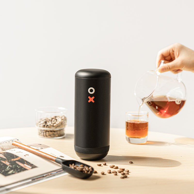 TIMEMORE NUTTII PORTABLE ELECTRIC GRINDER - BLACK - Choose Coffee
