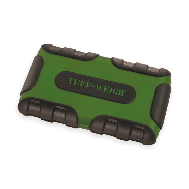 TUFF - WEIGH SCALES 1000 X 0.1 GRAM - WITH IMPACT RESISTANT CASE - GREEN - Choose Coffee