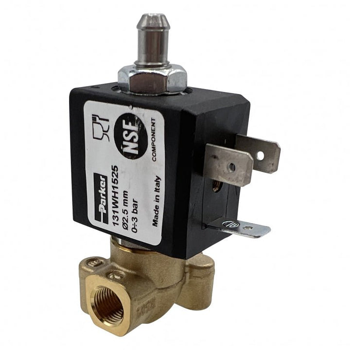 VA 3 WAY INLET SOLENOID VALVE 230V 1/8 2.5MM VITON 6W - PARKER - Choose Coffee