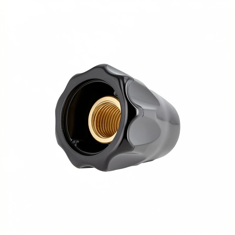 VALVE KNOB SHINY BLACK 2MM PITCH - Choose Coffee