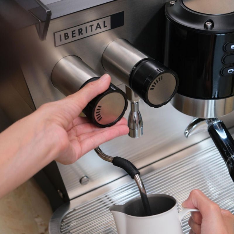 VISTA 2 - GRP 4200W - BLACK WITH BACKLIT PANEL - Choose Coffee