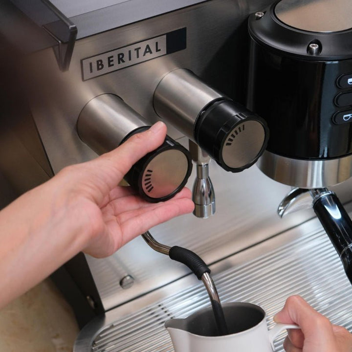 VISTA 3 - GRP ALTO 4200W - BLACK WITH BACKLIT PANEL - Choose Coffee