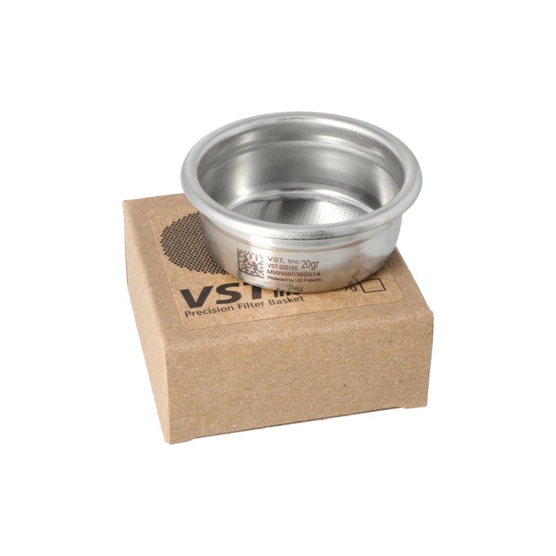 VST PRECISION FILTER BASKET RIDGED 20 GRAM - Choose Coffee