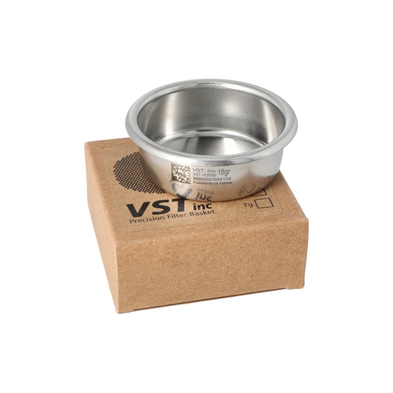 VST PRECISION FILTER BASKET RIDGELESS 18 GRAM - Choose Coffee