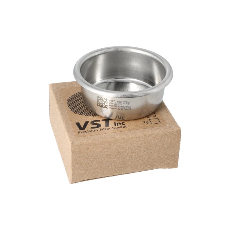 VST PRECISION FILTER BASKET RIDGELESS 20 GRAM - Choose Coffee