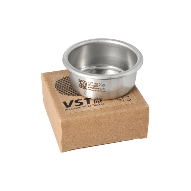 VST PRECISION FILTER BASKET RIDGELESS 22 GRAM - Choose Coffee