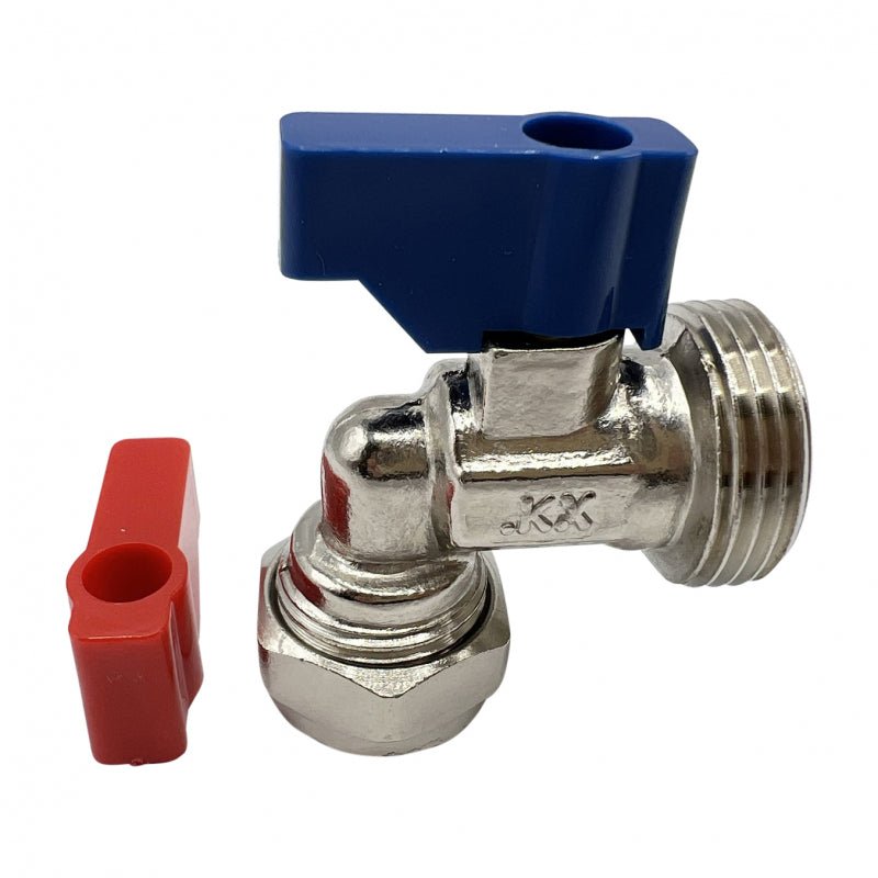 WASH MACH ELBOW VALVE 15MM COMPRESS. - Choose Coffee