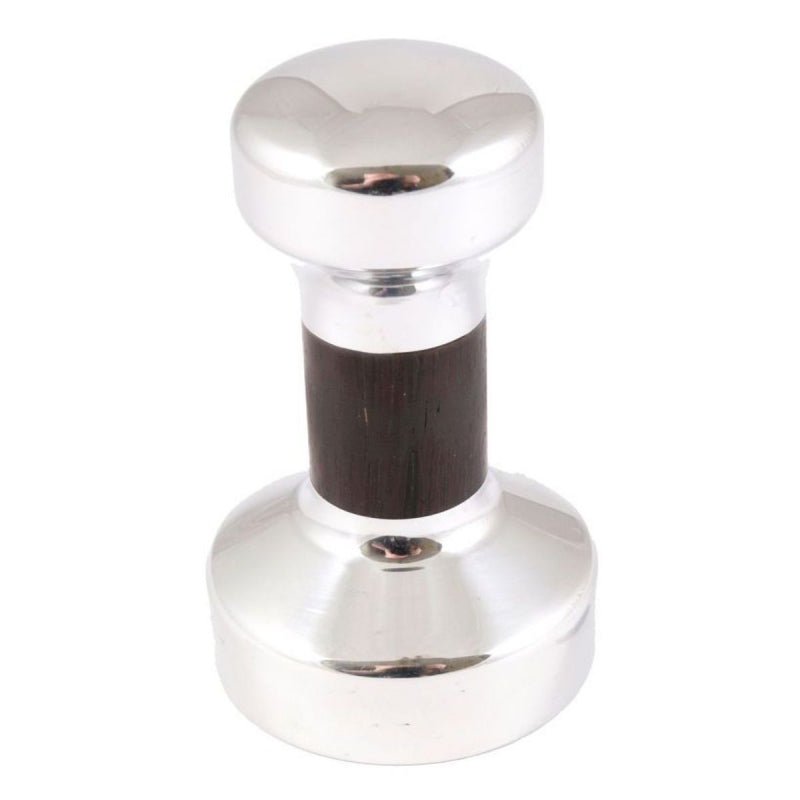 WOOD/ALUMINIUM DELUXE TAMPER WOOD MIDDLE - Choose Coffee