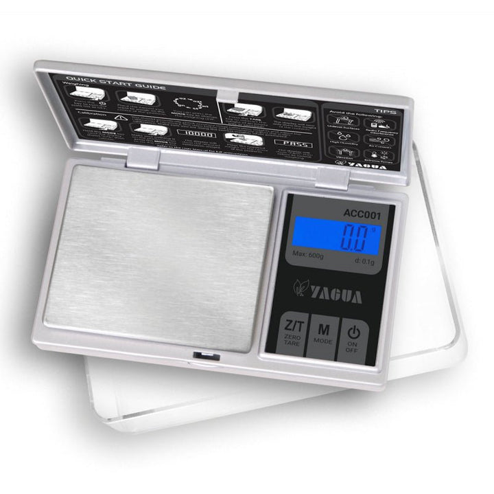 YAGUA SCALE 600 X 0.1G WITH EXTRA LARGE TRAY ACC0001 - Choose Coffee