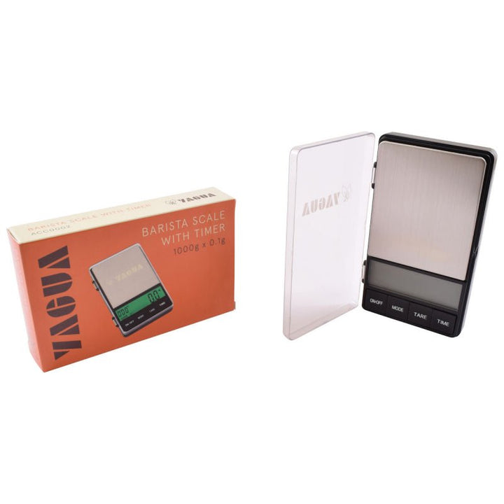 YAGUA SCALE &amp; BREW TIMER: DUAL DISPLAY SERIES 1000G X 0.1G ACC0002 - Choose Coffee