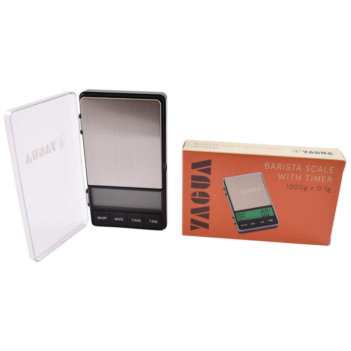YAGUA SCALE &amp; BREW TIMER: DUAL DISPLAY SERIES 1000G X 0.1G ACC0002 - Choose Coffee