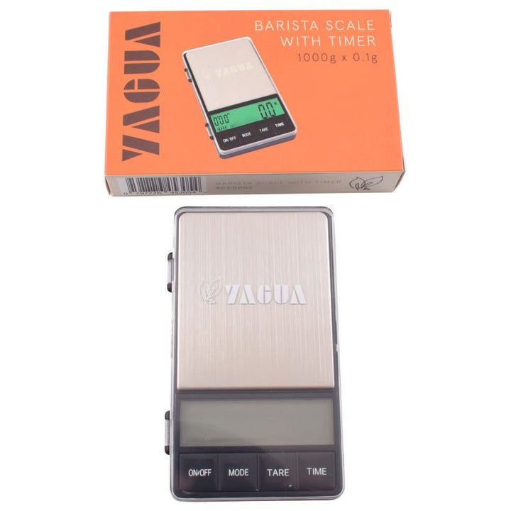 YAGUA SCALE &amp; BREW TIMER: DUAL DISPLAY SERIES 1000G X 0.1G ACC0002 - Choose Coffee